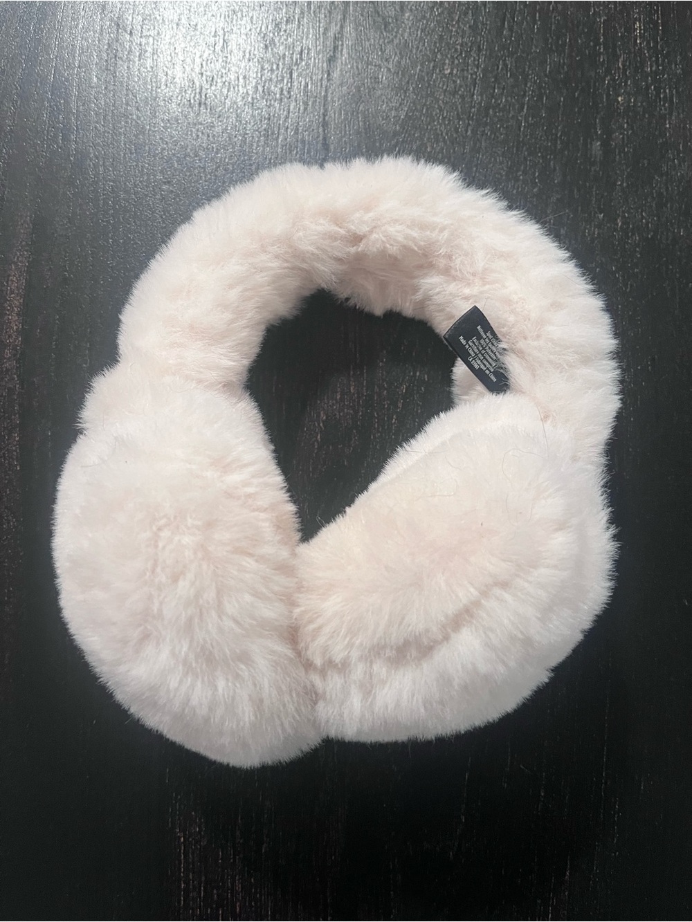 Denver Hayes Fluffy Ear Muffs - White